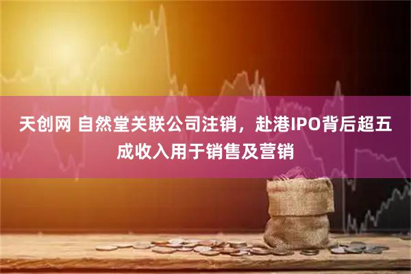 天创网 自然堂关联公司注销，赴港IPO背后超五成收入用于销售及营销