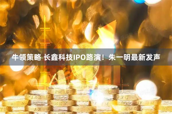 牛领策略 长鑫科技IPO路演！朱一明最新发声