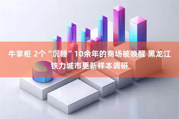 牛掌柜 2个“沉睡”10余年的商场被唤醒 黑龙江铁力城市更新样本调研