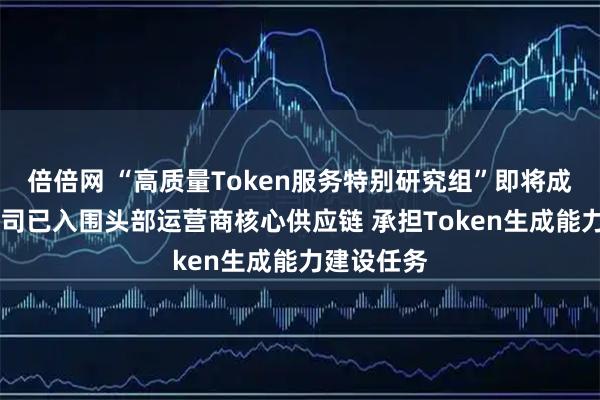 倍倍网 “高质量Token服务特别研究组”即将成立 这家公司已入围头部运营商核心供应链 承担Token生成能力建设任务