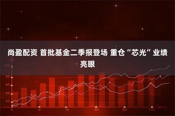 尚盈配资 首批基金二季报登场 重仓“芯光”业绩亮眼