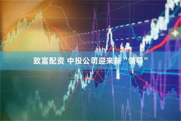致富配资 中投公司迎来新“领导”